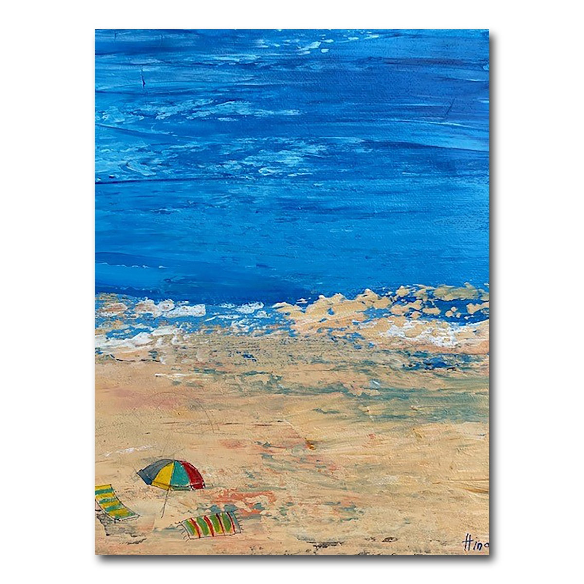 AUTO-MOCKUP WHITE | Beach day 1 | 1 Piece | Gallery Wrap Canvas | group=3x4