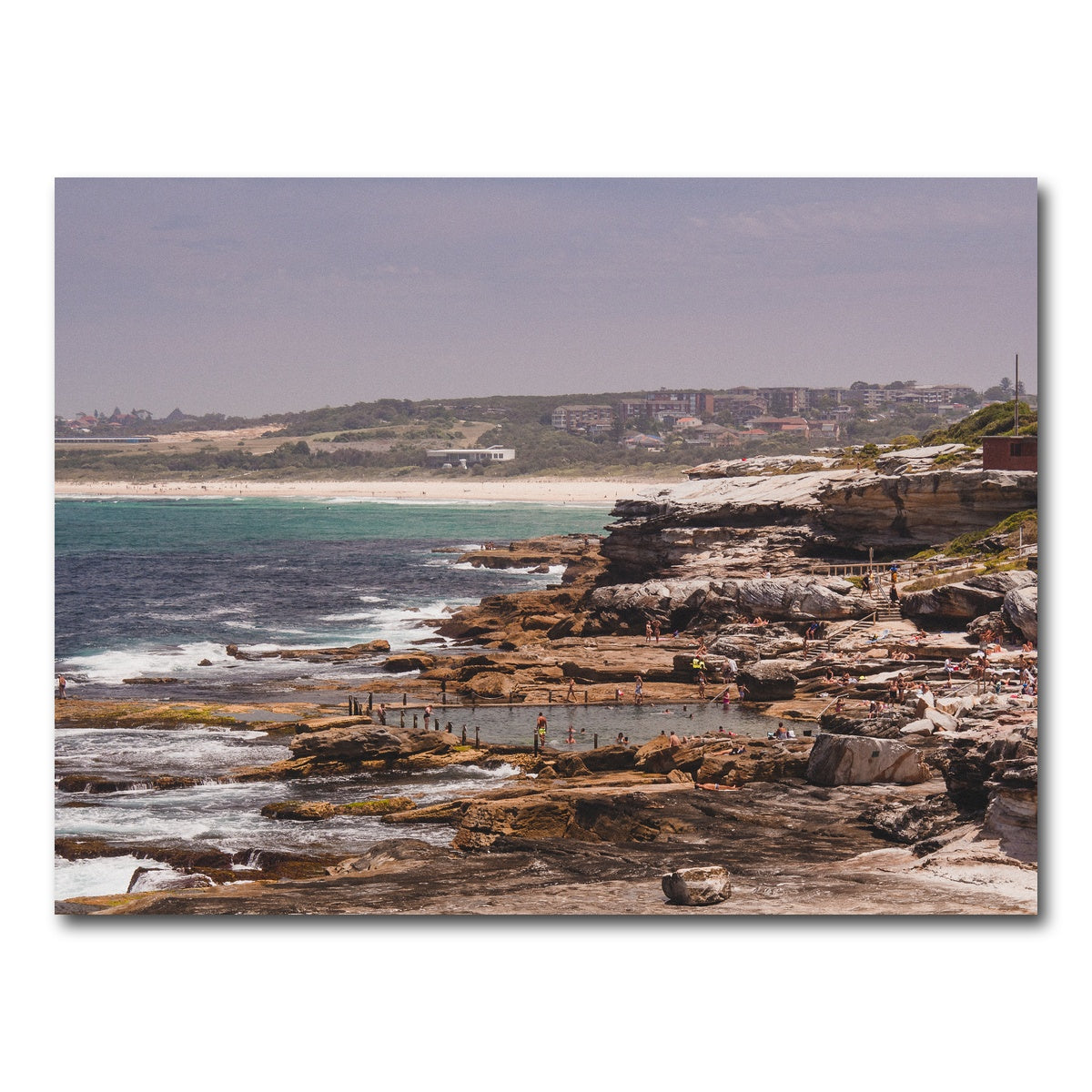 AUTO-MOCKUP WHITE | Beach days | 1 Piece | Gallery Wrap Canvas | group=4x3