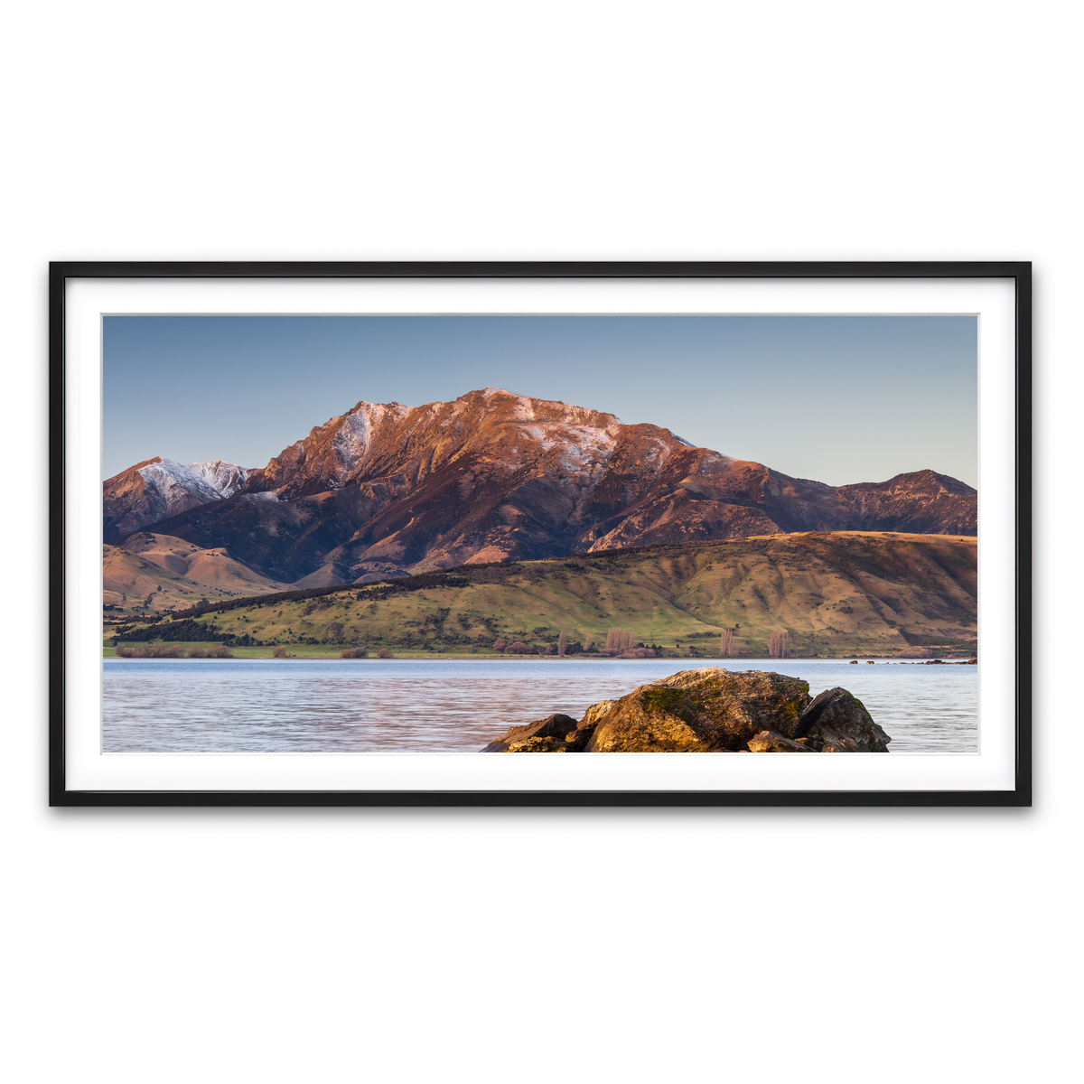 Framed Print 2x1 Black