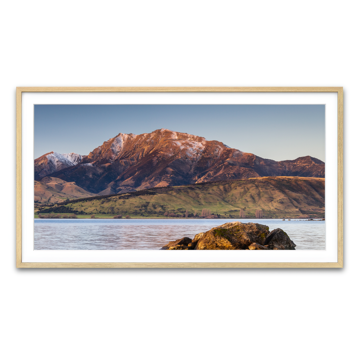 Framed Print 2x1 Natural