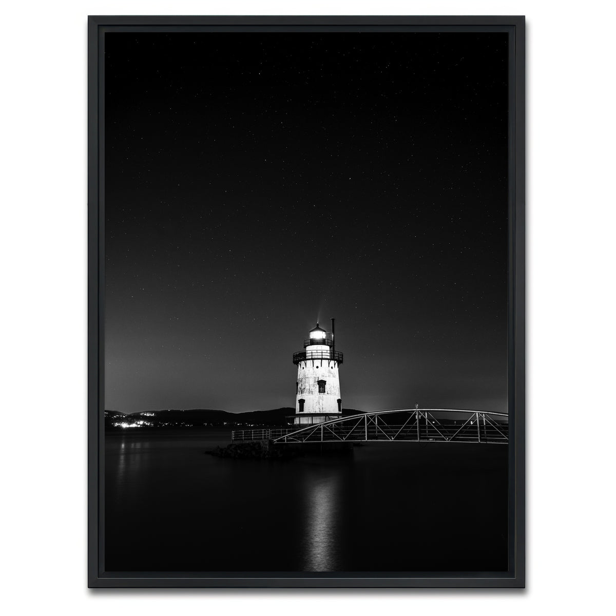AUTO-MOCKUP WHITE | Beacon in the Stars | 1 Piece | Black Framed Canvas | group=3x4