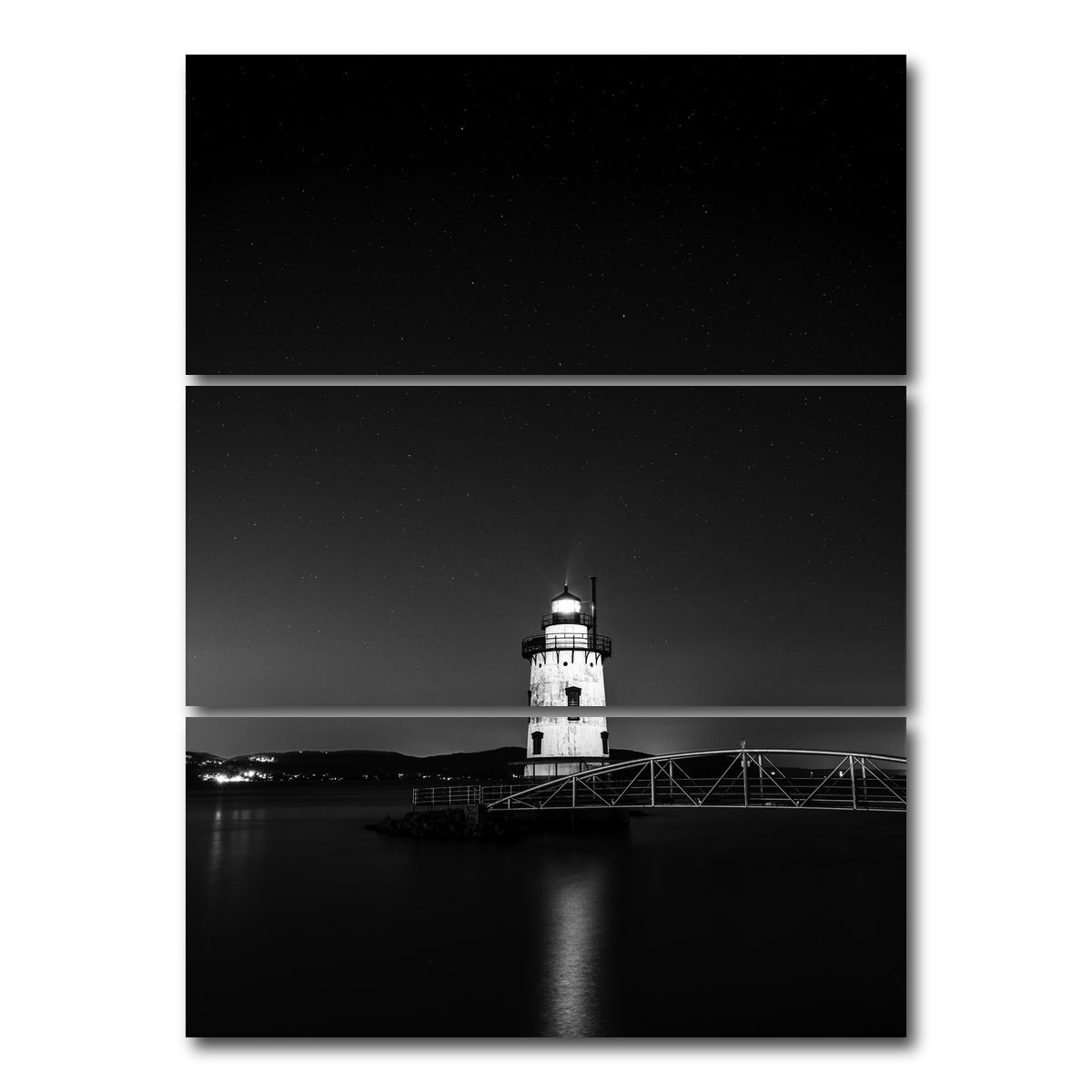 AUTO-MOCKUP WHITE | Beacon in the Stars | 3 Piece | Gallery Wrap Canvas | group=8x18_stacked