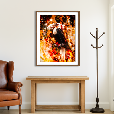 AUTO-MOCKUP ROOM | Beaked Wildlife Wall Art