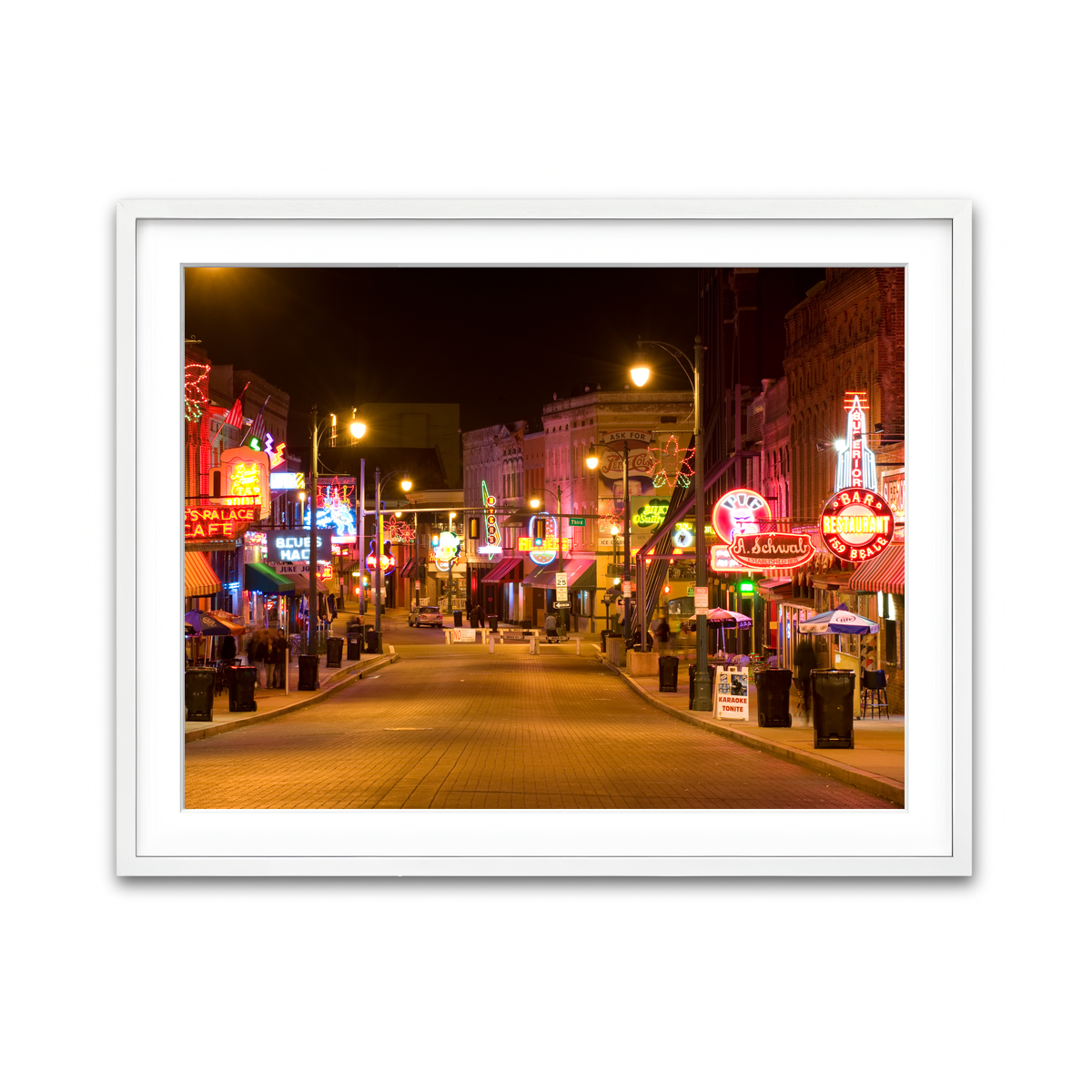 Framed Print 4x3 White