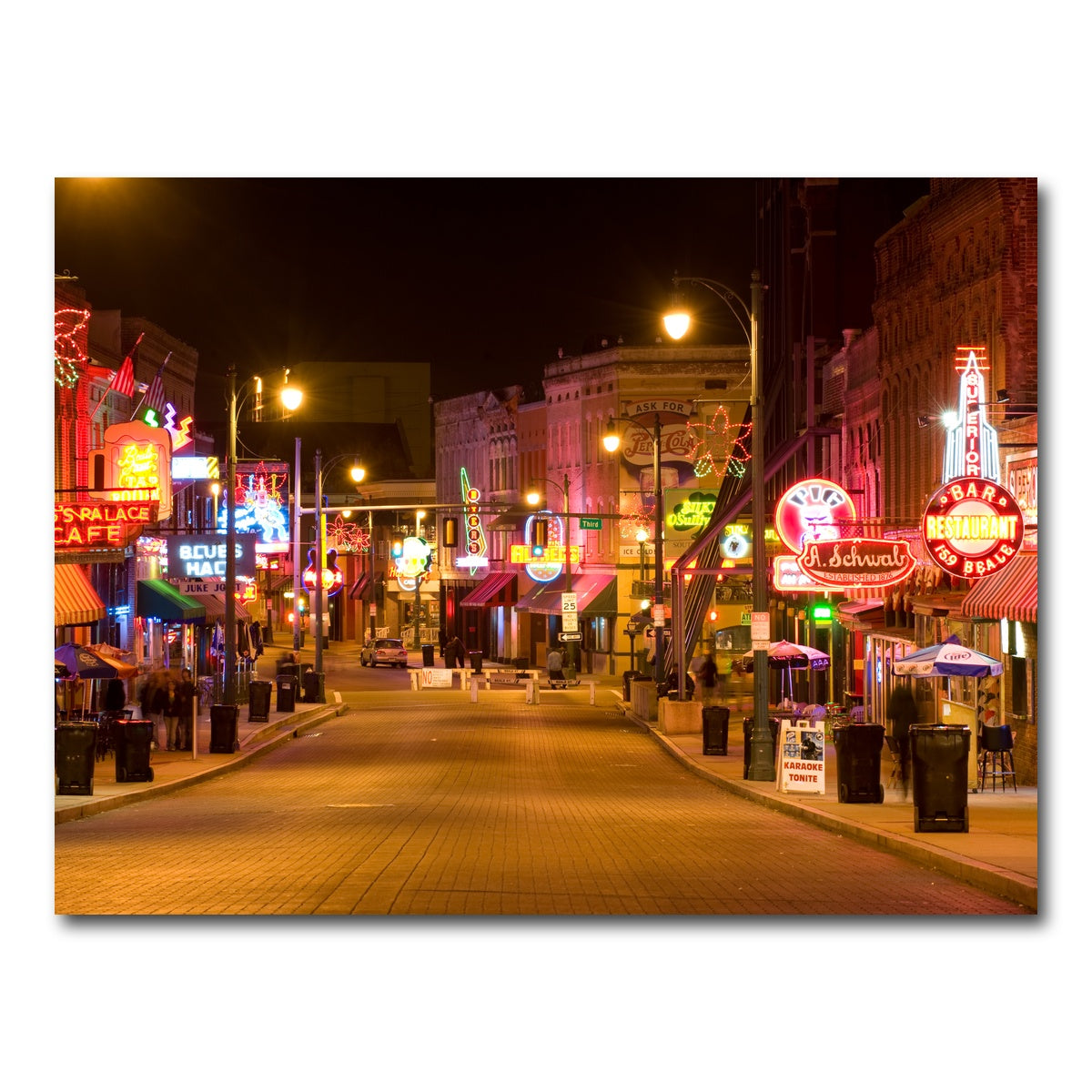 AUTO-MOCKUP WHITE | Beale Street | 1 Piece | Gallery Wrap Canvas | group=4x3
