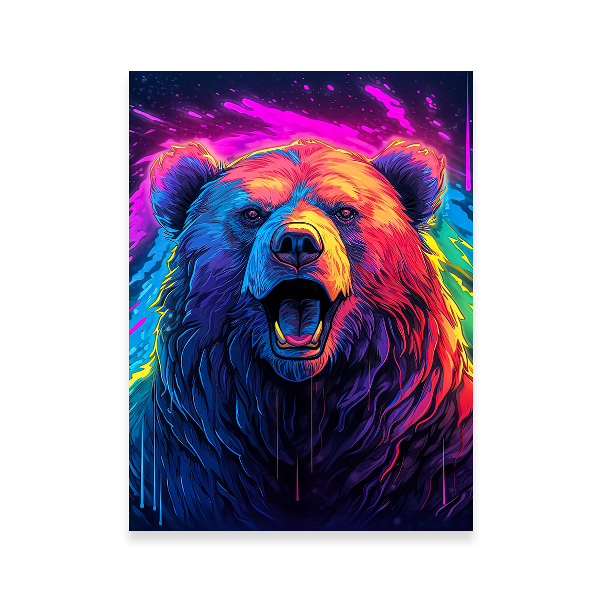 Bear Art Wall Art