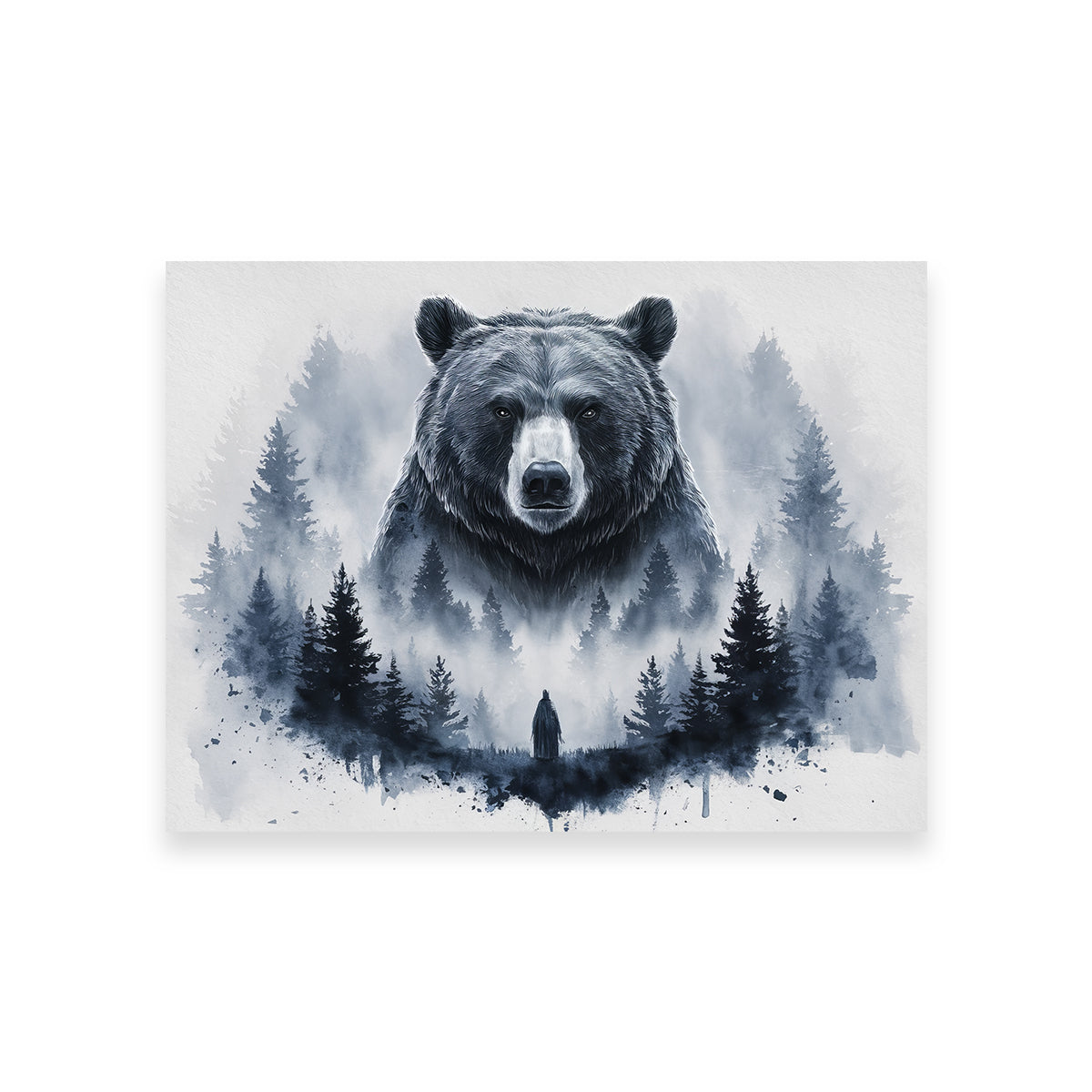 Bear Forest Wall Art