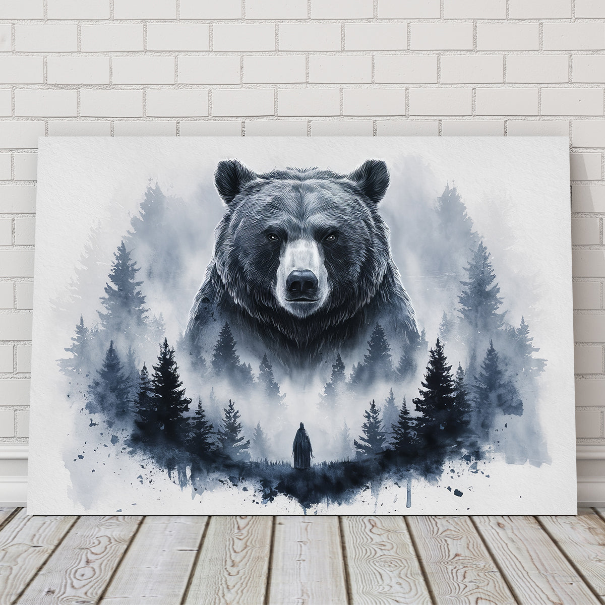 Bear Forest Wall Art