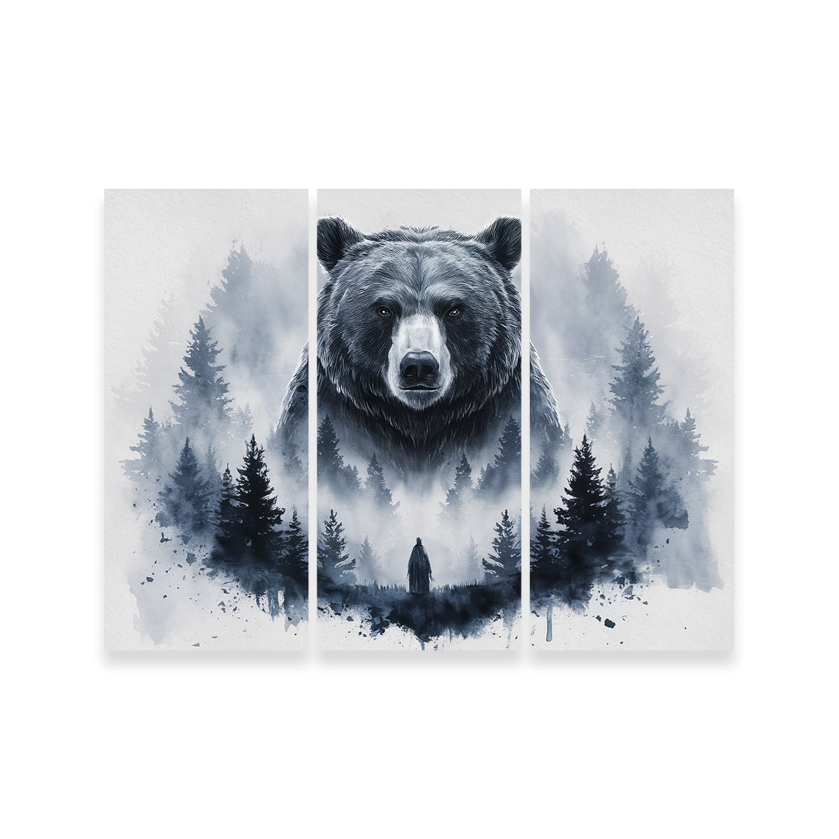 Bear Forest Wall Art