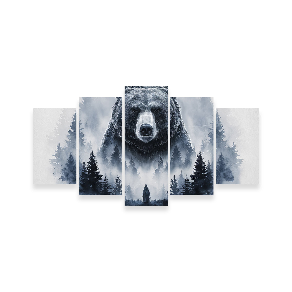 Bear Forest Wall Art