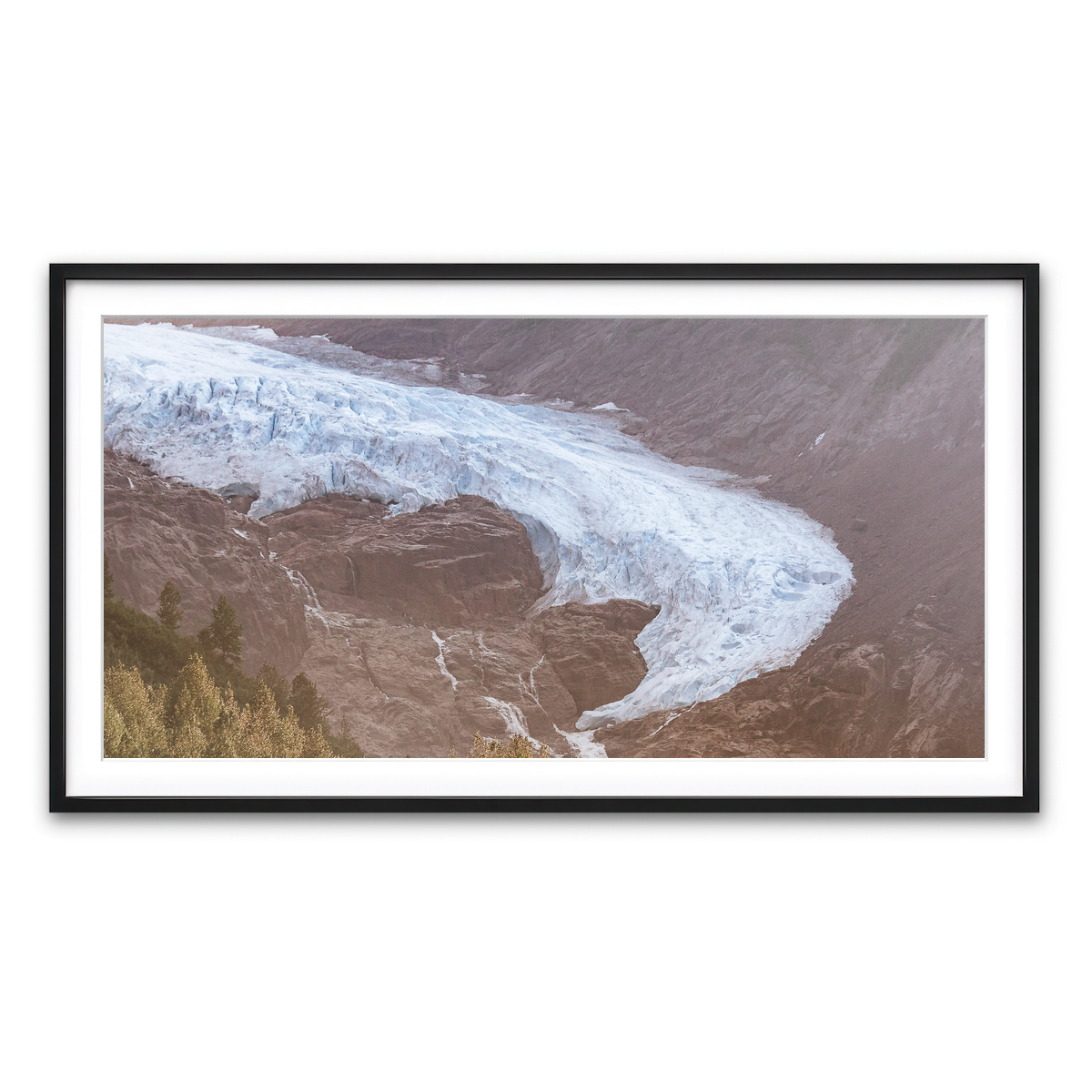 Framed Print 2x1 Black