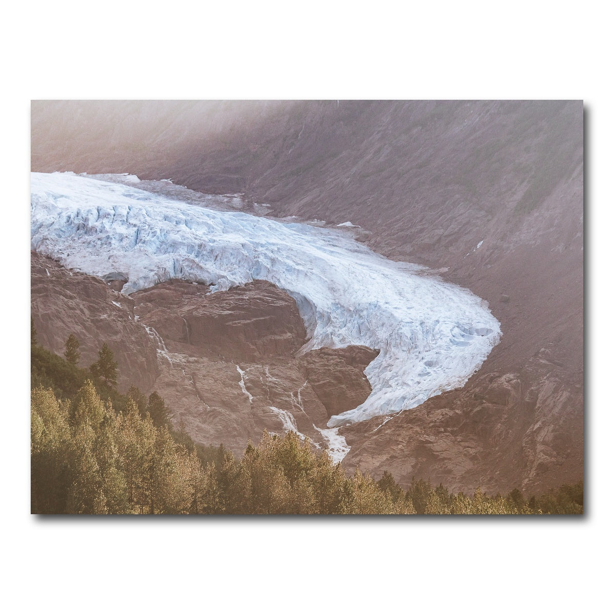 AUTO-MOCKUP WHITE | Bear Glacier | 1 Piece | Gallery Wrap Canvas | group=4x3