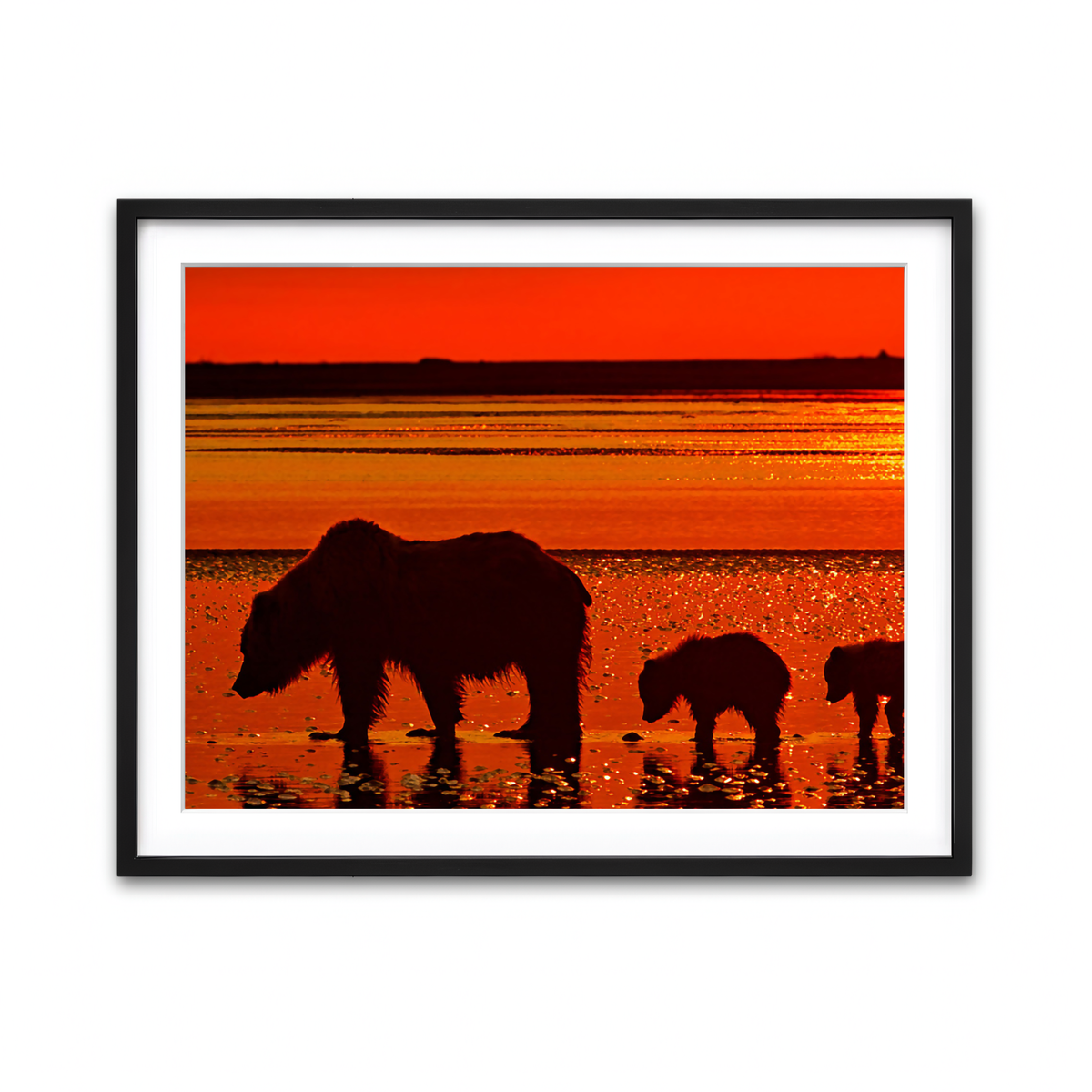 Framed Print 4x3 Black