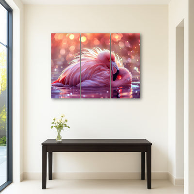 AUTO-MOCKUP ROOM | Beautiful Pink Flamingo
