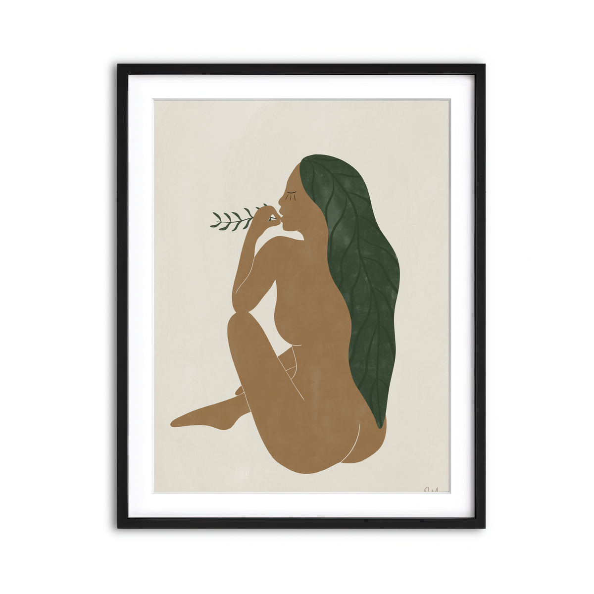 Framed Print 3x4 Black