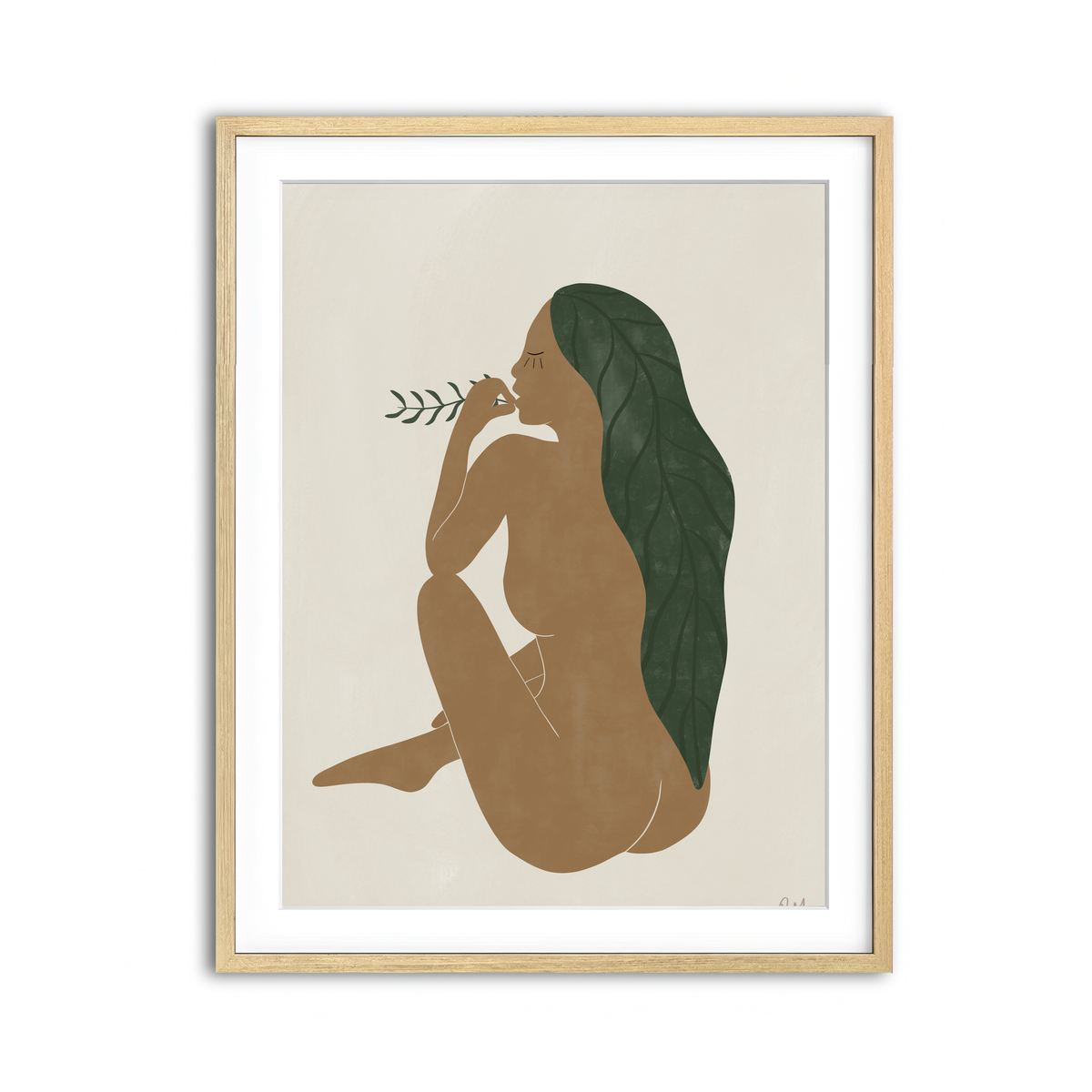 Framed Print 3x4 Natural