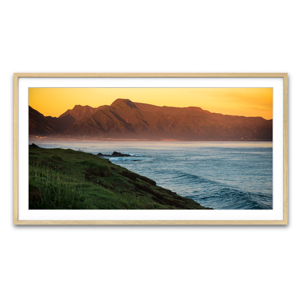 Framed Print 2x1 Natural