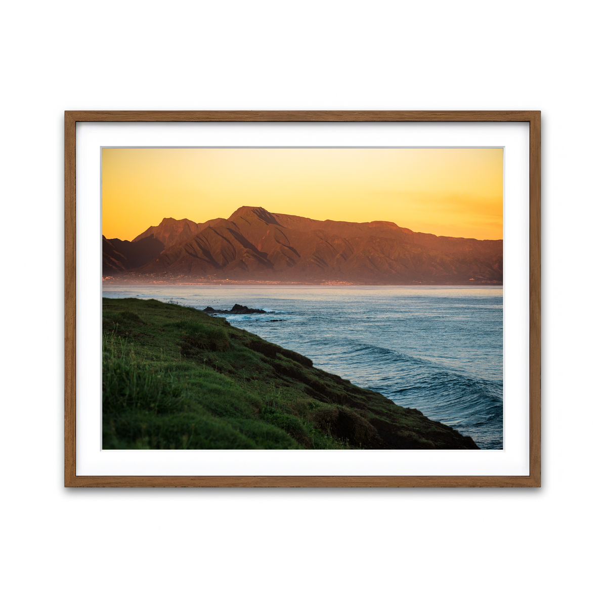 Framed Print 4x3 Walnut
