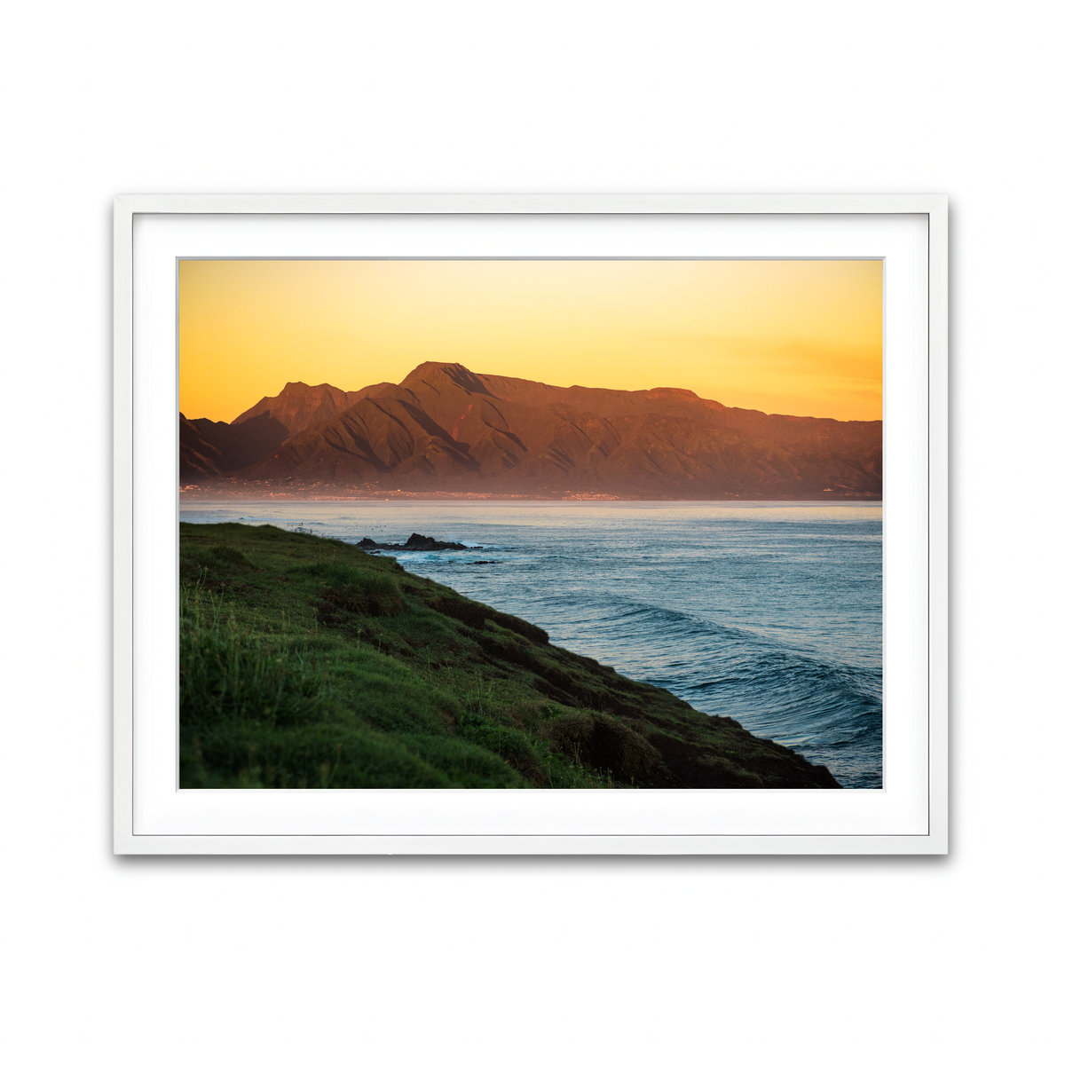 Framed Print 4x3 White