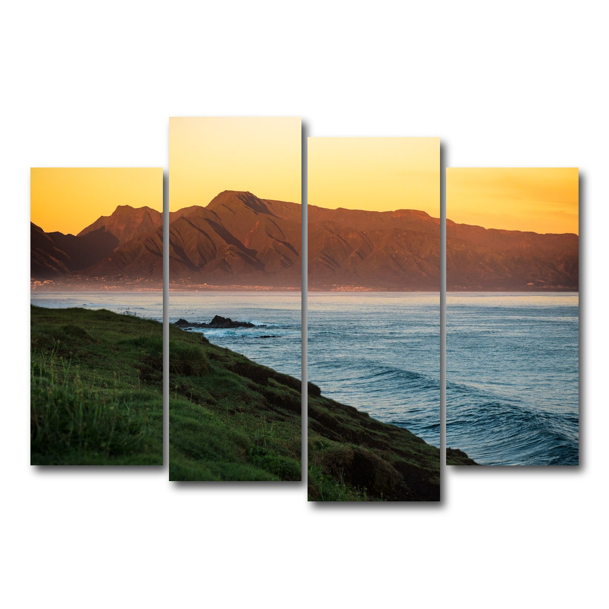 AUTO-MOCKUP WHITE | Beauty of Maui | 4 Piece | Gallery Wrap Canvas | group=4_normal