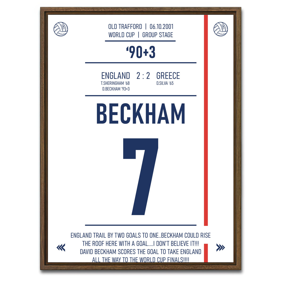 AUTO-MOCKUP WHITE | Beckham | 1 Piece | Walnut Framed Canvas | group=3x4