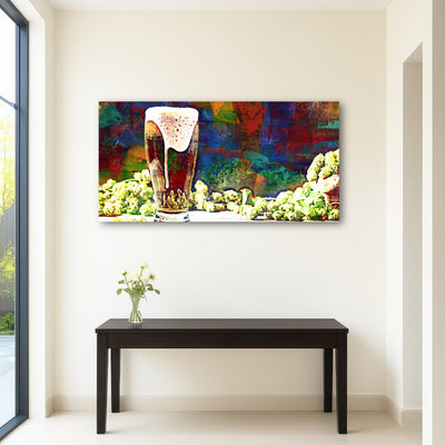 AUTO-MOCKUP ROOM | Beer Hops Abstract