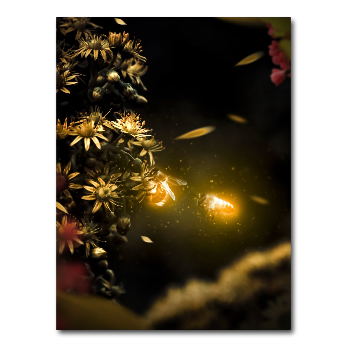 AUTO-MOCKUP WHITE | Bees | 1 Piece | Gallery Wrap Canvas | group=3x4