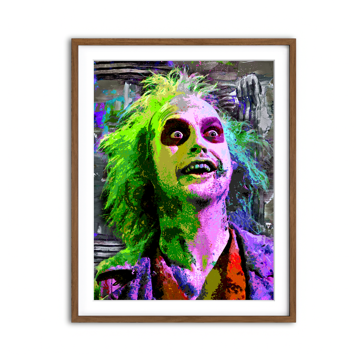 Framed Print 3x4 Walnut