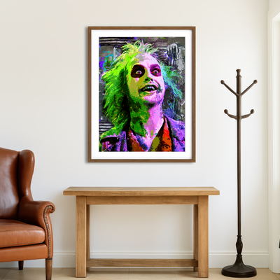 AUTO-MOCKUP ROOM | Beetlejuice Wall Art