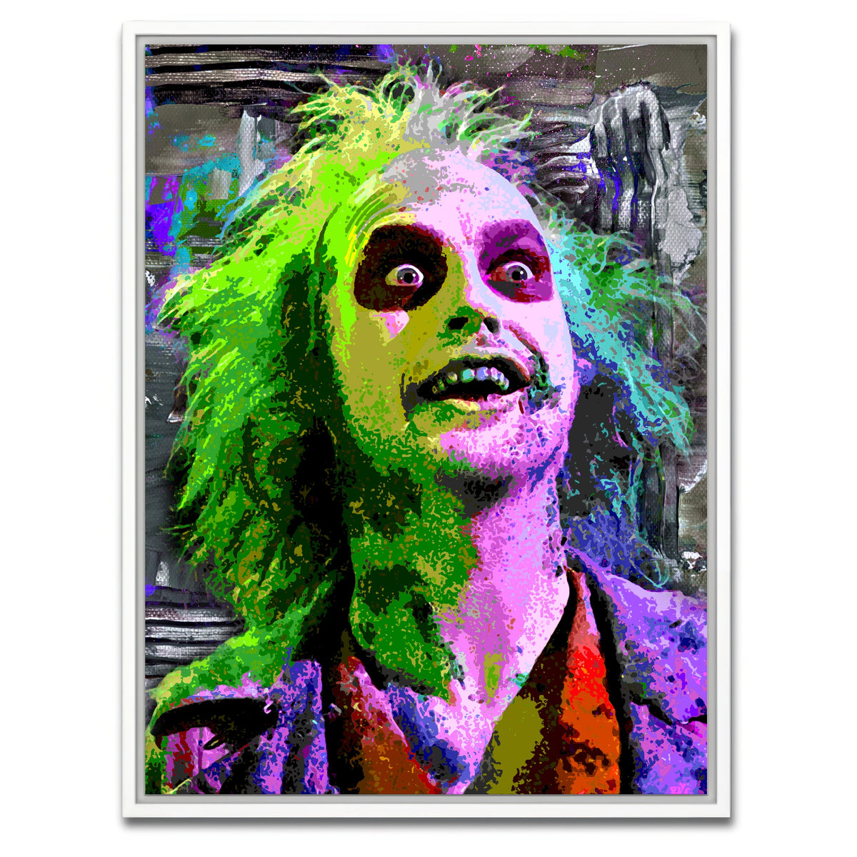 AUTO-MOCKUP WHITE | Beetlejuice | 1 Piece | White Frame | group=3x4