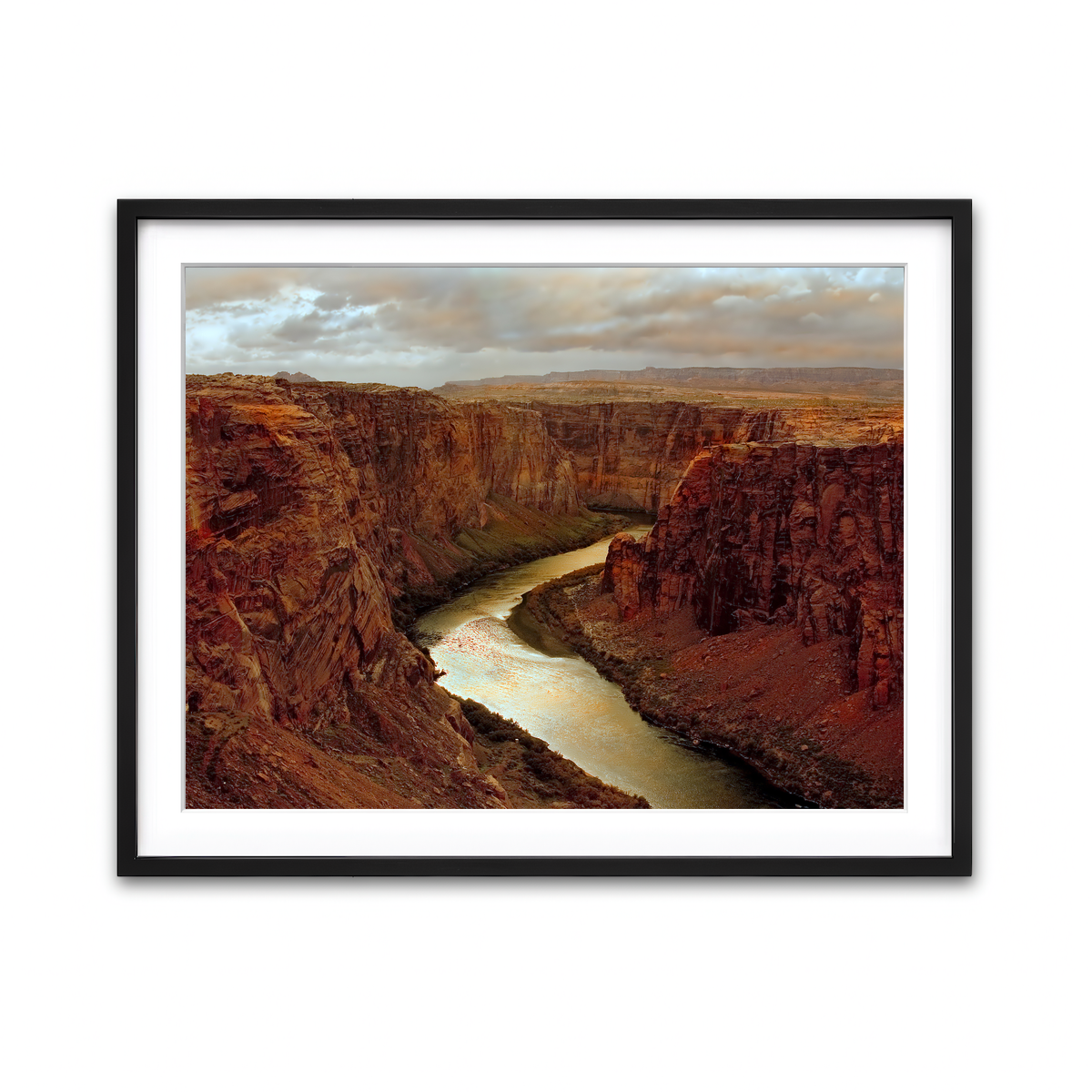Framed Print 4x3 Black