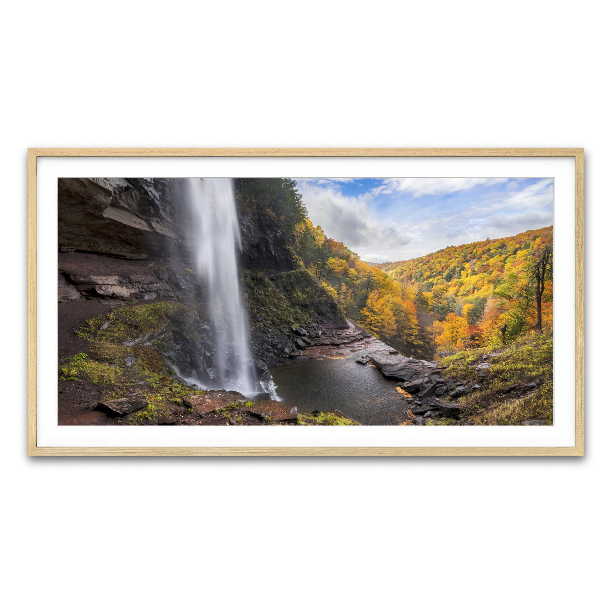 Framed Print 2x1 Natural