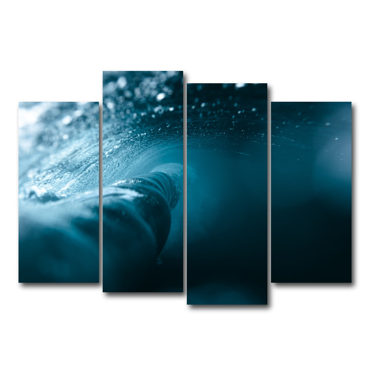 AUTO-MOCKUP WHITE | Behind the Wave | 4 Piece | Gallery Wrap Canvas | group=4_normal