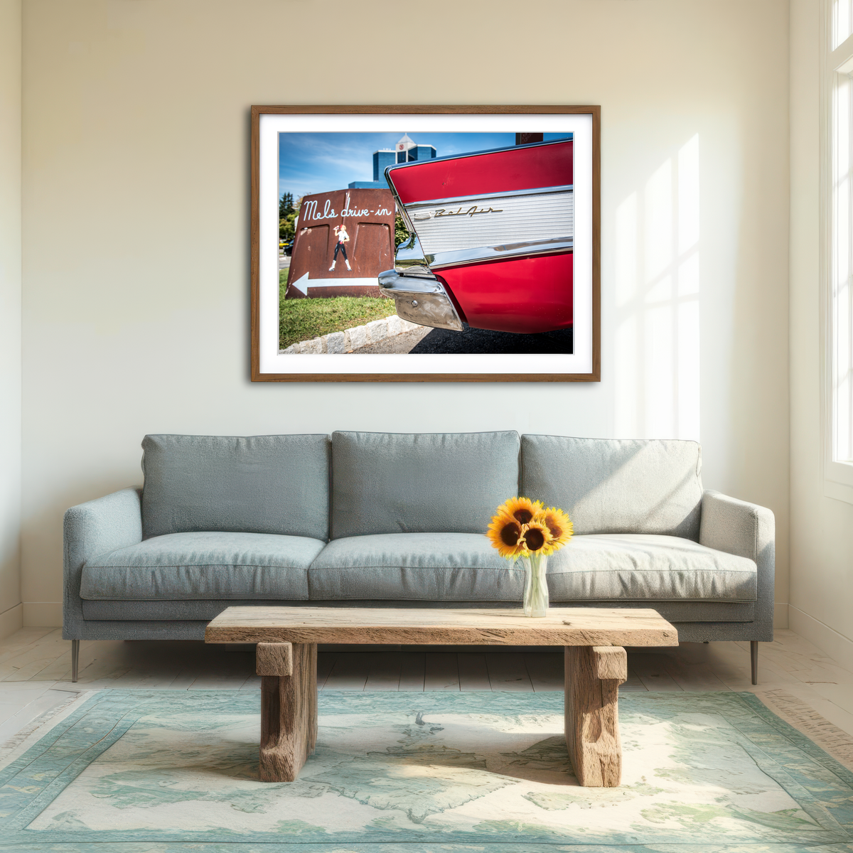 AUTO-MOCKUP ROOM | Bel Air Wall Art