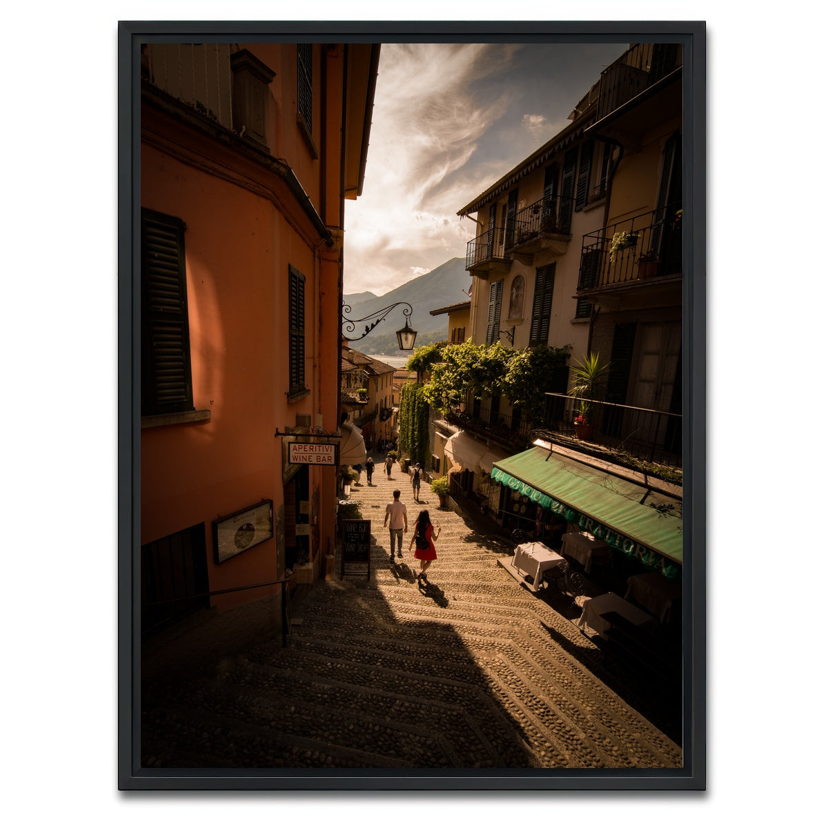 AUTO-MOCKUP WHITE | Bellagio | 1 Piece | Black Framed Canvas | group=3x4