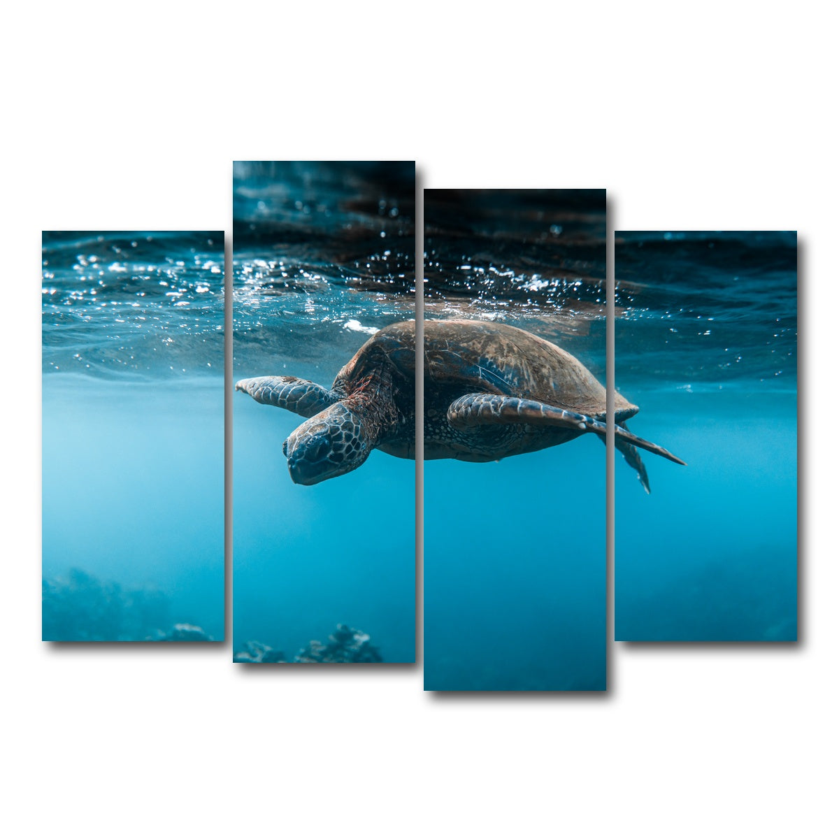 AUTO-MOCKUP WHITE | Below the Surface | 4 Piece | Gallery Wrap Canvas | group=4_normal