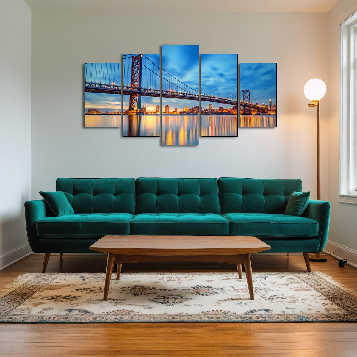 AUTO-MOCKUP ROOM | Ben Franklin Bridge