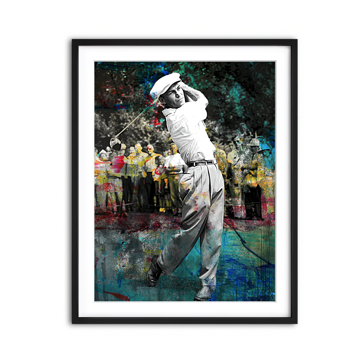 Framed Print 3x4 Black