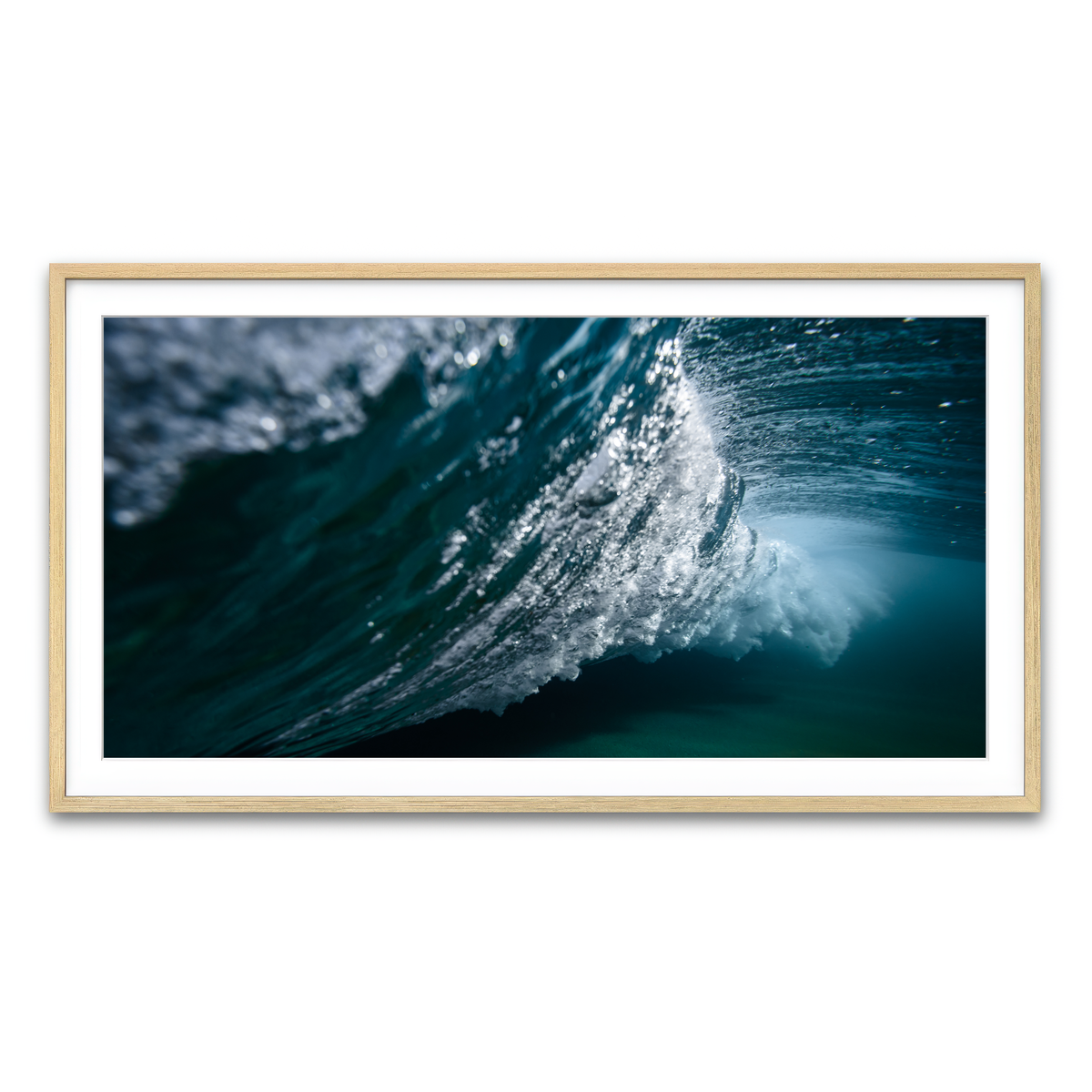 Framed Print 2x1 Natural