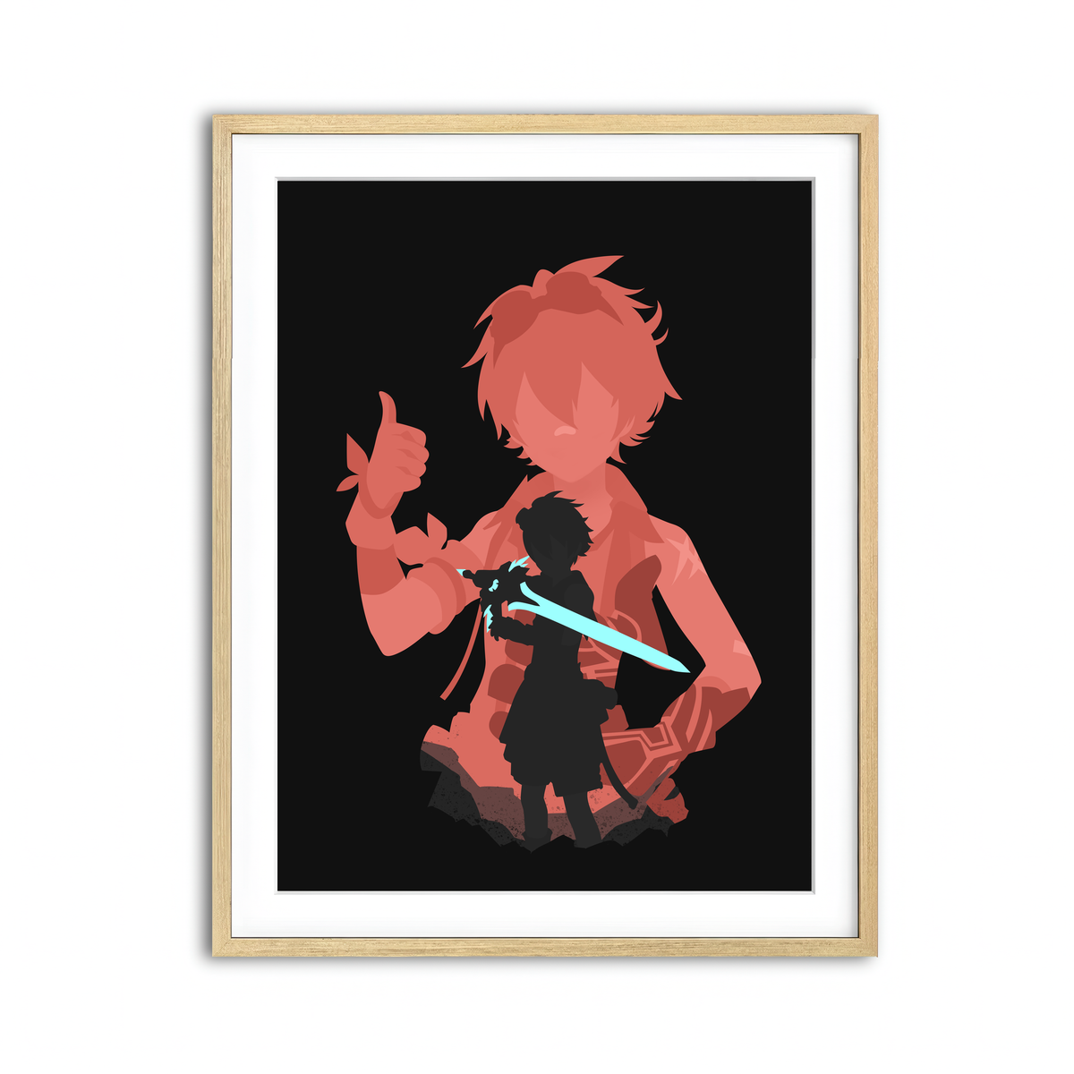 Framed Print 3x4 Natural