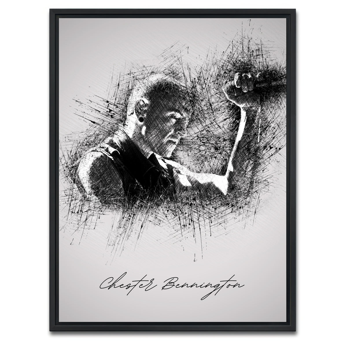 AUTO-MOCKUP WHITE | Bennington | 1 Piece | Black Framed Canvas | group=3x4