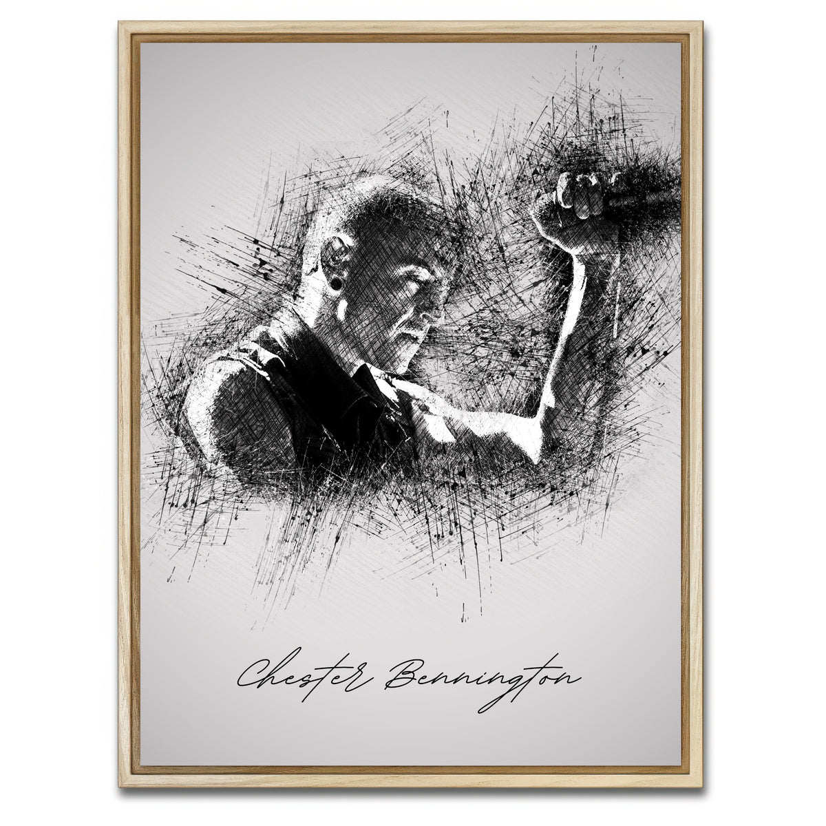 AUTO-MOCKUP WHITE | Bennington | 1 Piece | Natural Framed Canvas | group=3x4