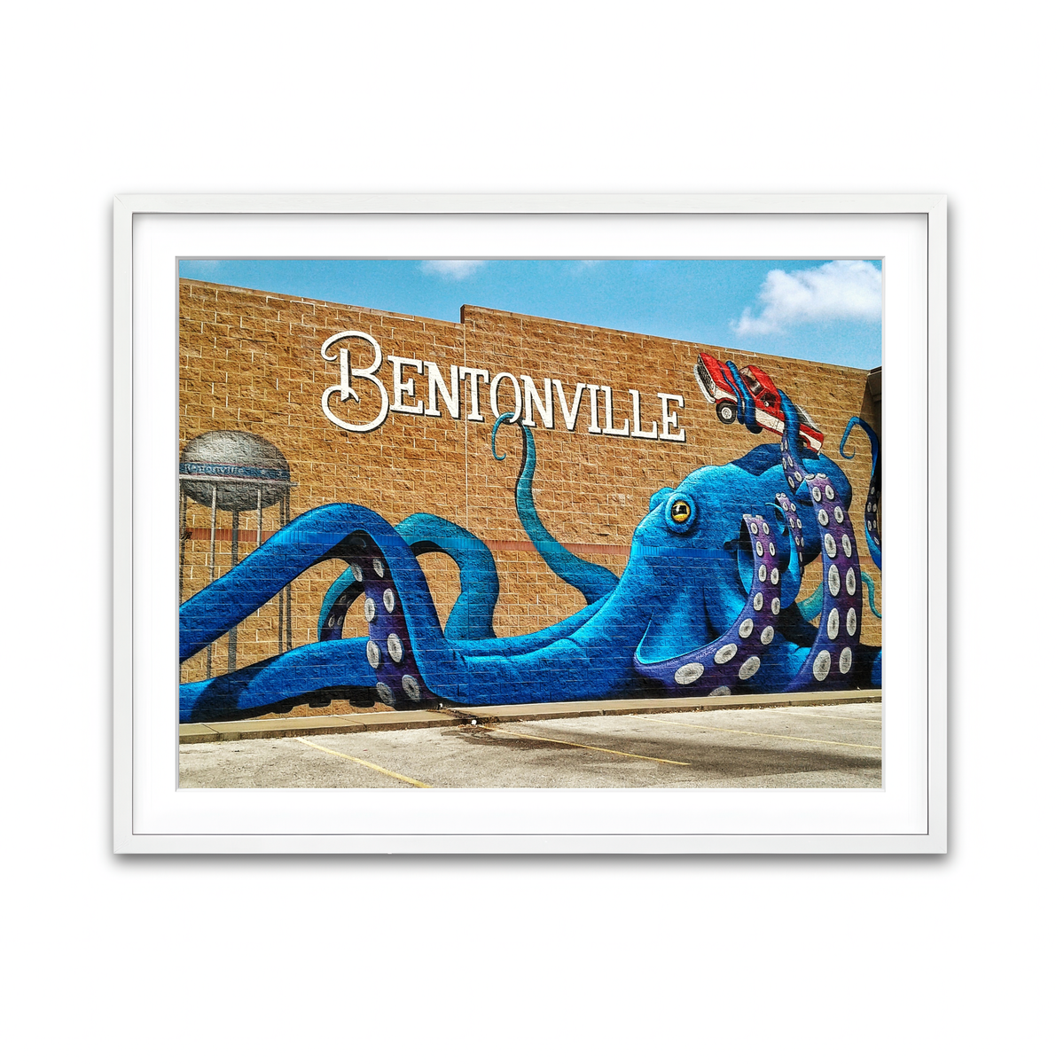 Framed Print 4x3 White