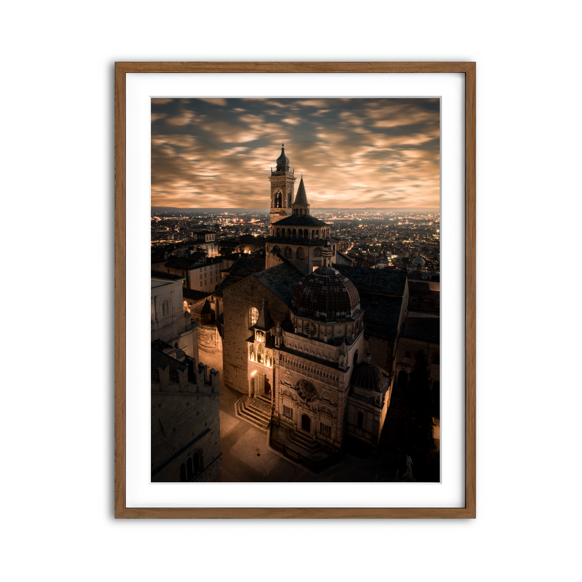Framed Print 3x4 Walnut