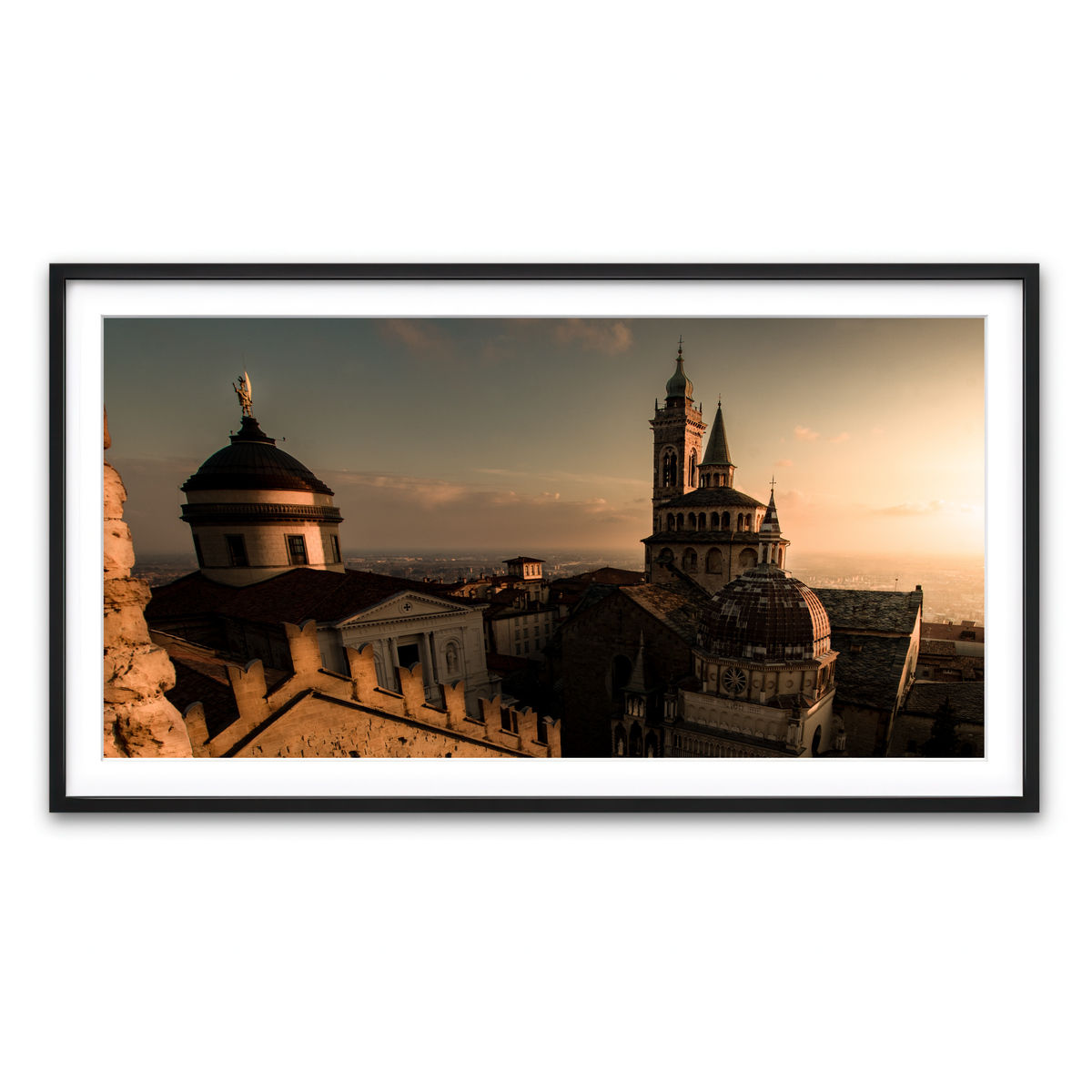 Framed Print 2x1 Black