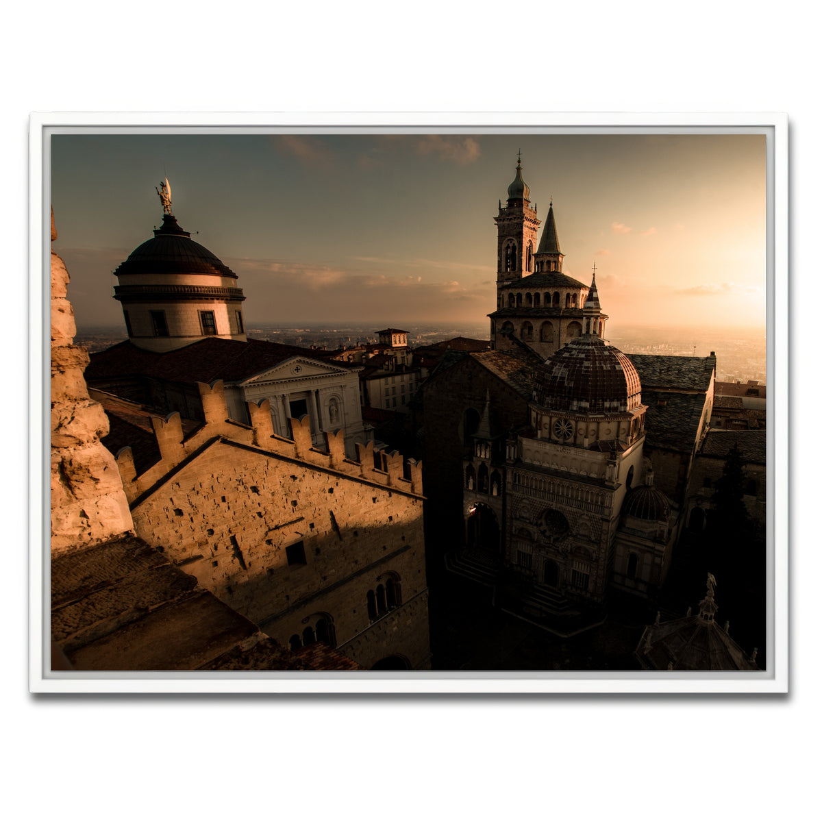 AUTO-MOCKUP WHITE | Bergamo Alta ll | 1 Piece | White Framed Canvas | group=4x3