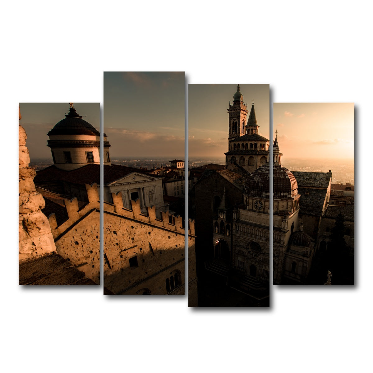 AUTO-MOCKUP WHITE | Bergamo Alta ll | 4 Piece | Gallery Wrap Canvas | group=4_normal