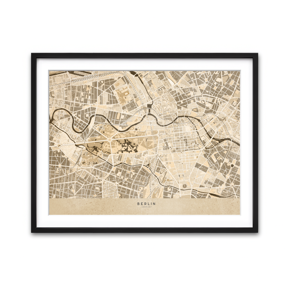 Framed Print 4x3 Black