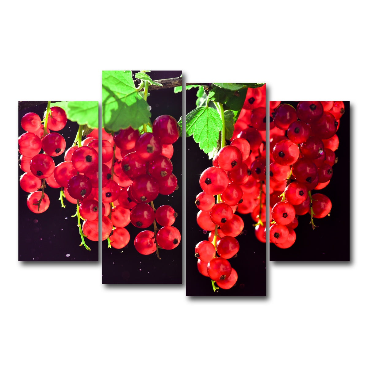 AUTO-MOCKUP WHITE | Berrys | 4 Piece | Gallery Wrap Canvas | group=4_short