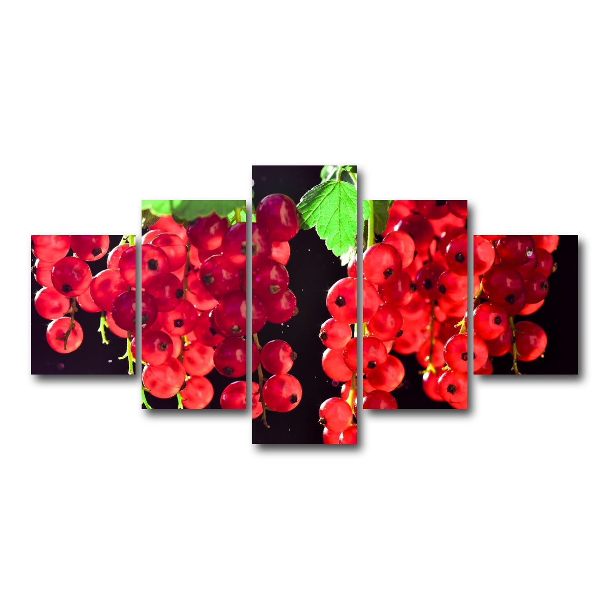 AUTO-MOCKUP WHITE | Berrys | 5 Piece | Gallery Wrap Canvas | group=5_short